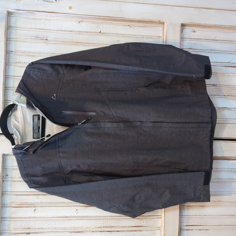 Paradox, grey rain/utility jacket. Lg